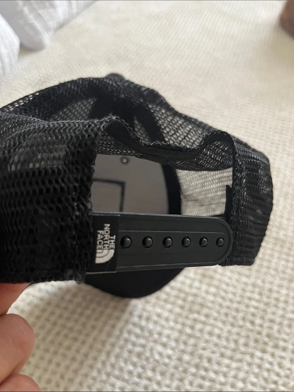The North Face Two-Tone Grey and Black Patch Hat